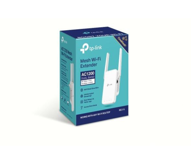 TP-Link RE315 LAN (802.11a/b/g/n/ac 1200Mb) plug repeater - 1118341 - zdjęcie 7